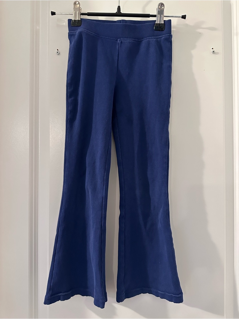 Hanna Andersson Navy Ribbed Pull-On Pants